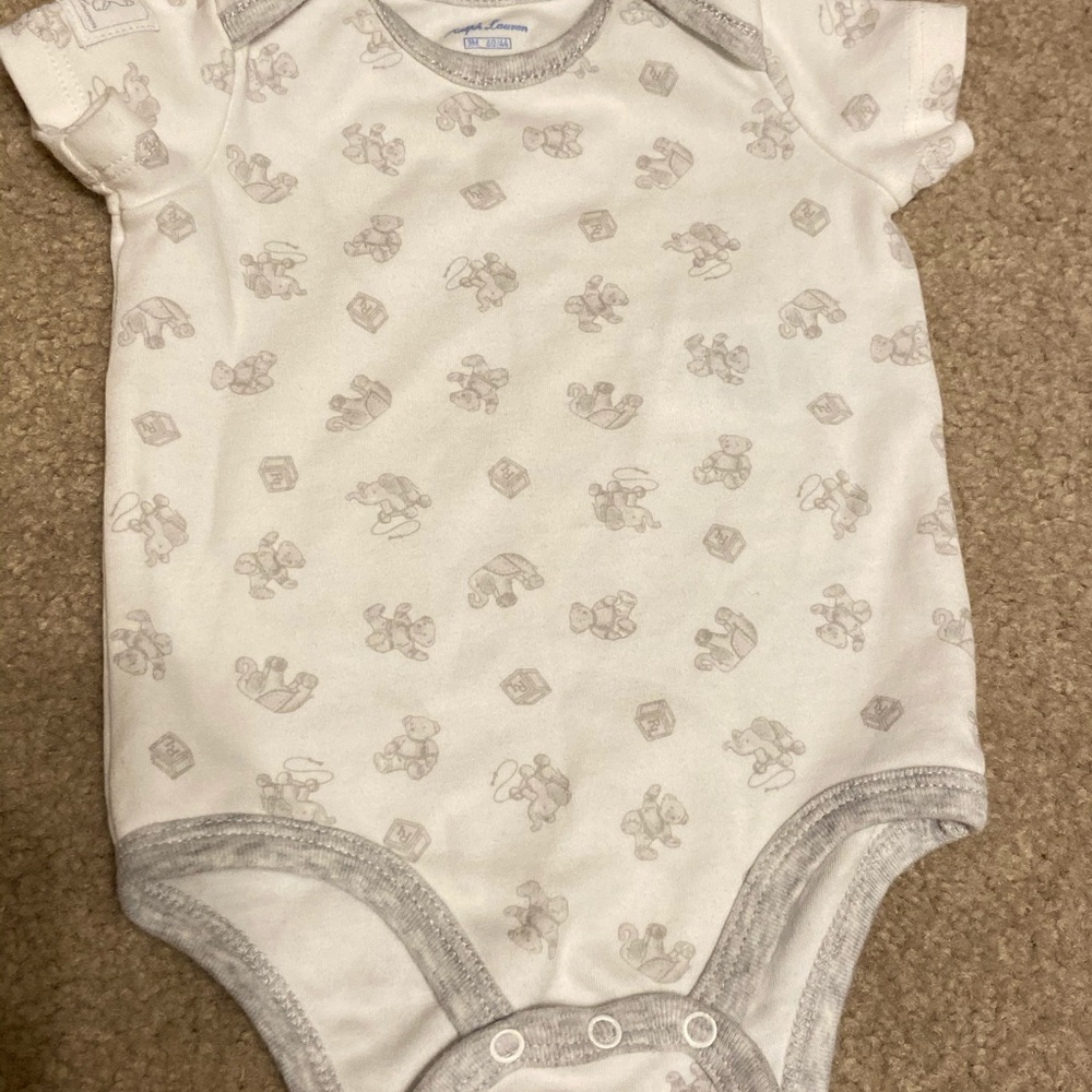 Ralph Lauren Unisex Onesie